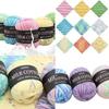 Soft Baby Cotton Wool Yarn Mixed Color 50g Knitting Yarn Knitting Tools Cotton Yarn Crochet Suitable Home Diy Sewing Supplies