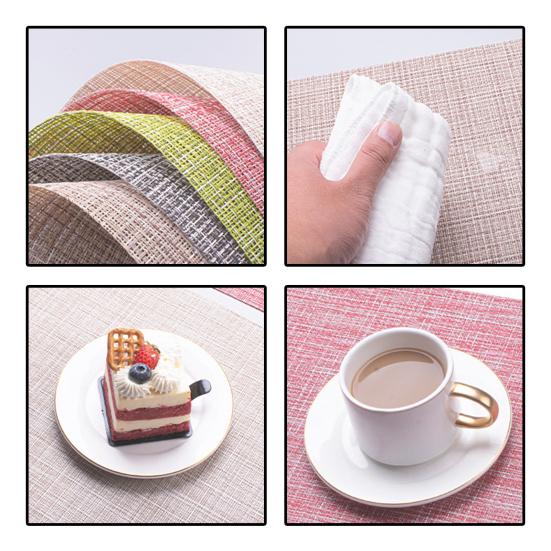 Полезный экологически чистый теплоизоляционный однотонный противоскользящий коврик — фото 15