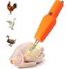 Handheld Chicken Plucker, Electric Quick Chicken Plucker – Portable Waterproof Rechargeable Feather for Efficient Pin Feather Removal Ideal