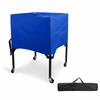 Foldable Tennis Ball Cart with Carrying Strap Space-Saving Sports Equipment
