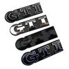 Valve Stems Caps Car Front Grille Metal Emblem Badge For Volkswagen VW GTI Logo GOLF JETTA MK4 PASSAT Polo SCIROCCO SR36 TOUAREG cr2