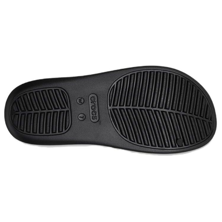 Crocs Non-Slip Durable Silent Slide Sandals Women Sandals Black 209409-001