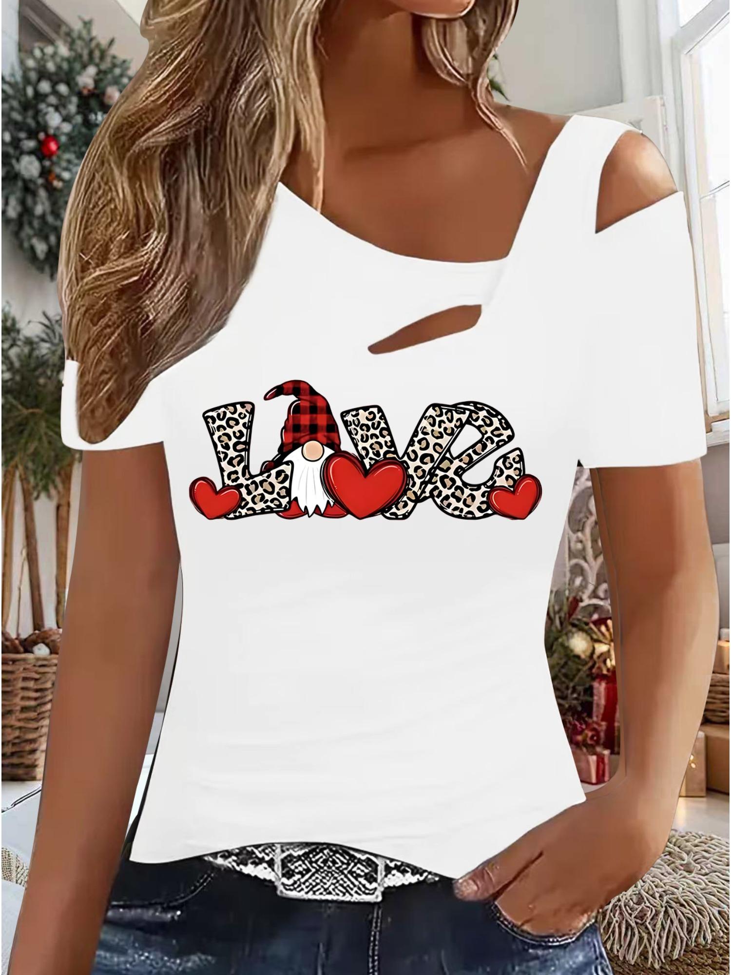 

Женский Новый Повседневный Топ Рождество Хэллоуин Рождественский Подарок Топы Рубашка Блузка XXL белый