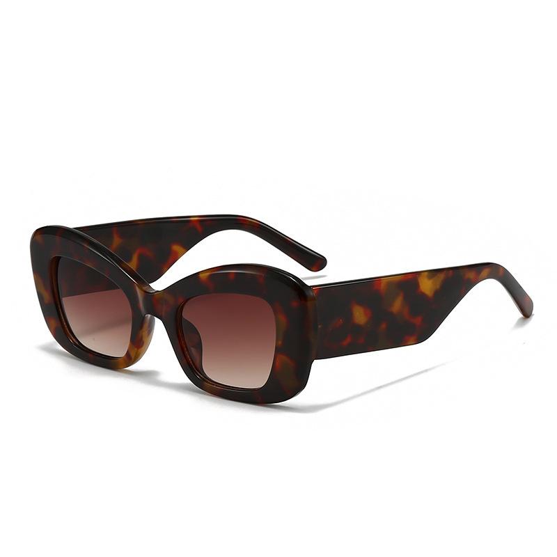 

Ретро-тренд Широкие очки «кошачий глаз» Мужские повседневные уличные фотографии Защита от солнца Защита от ультрафиолета Солнцезащитные очки для женщин