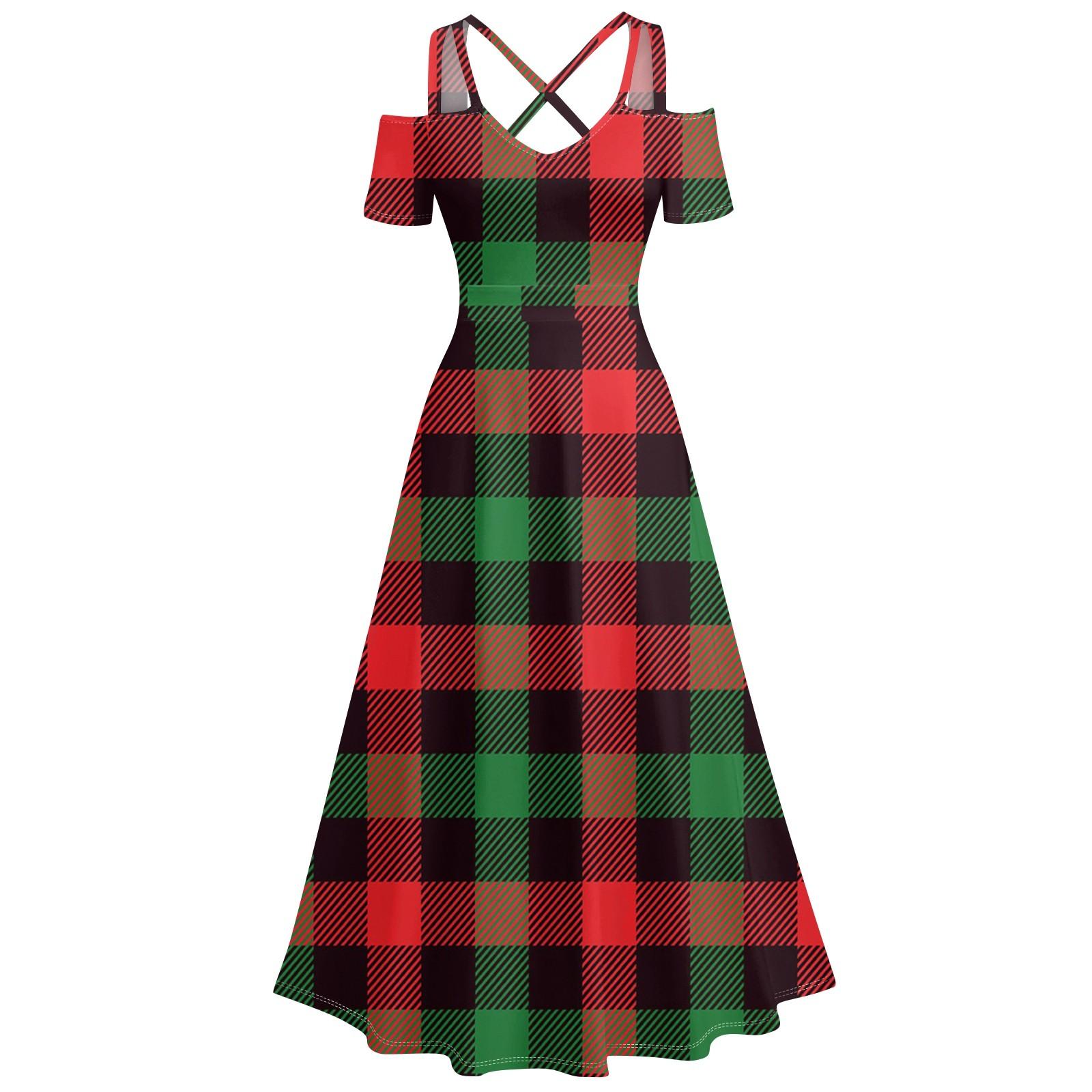 

Женское повседневное и модное платье с принтом, сексуальное, на подтяжках, ретро, большое платье-качели XL