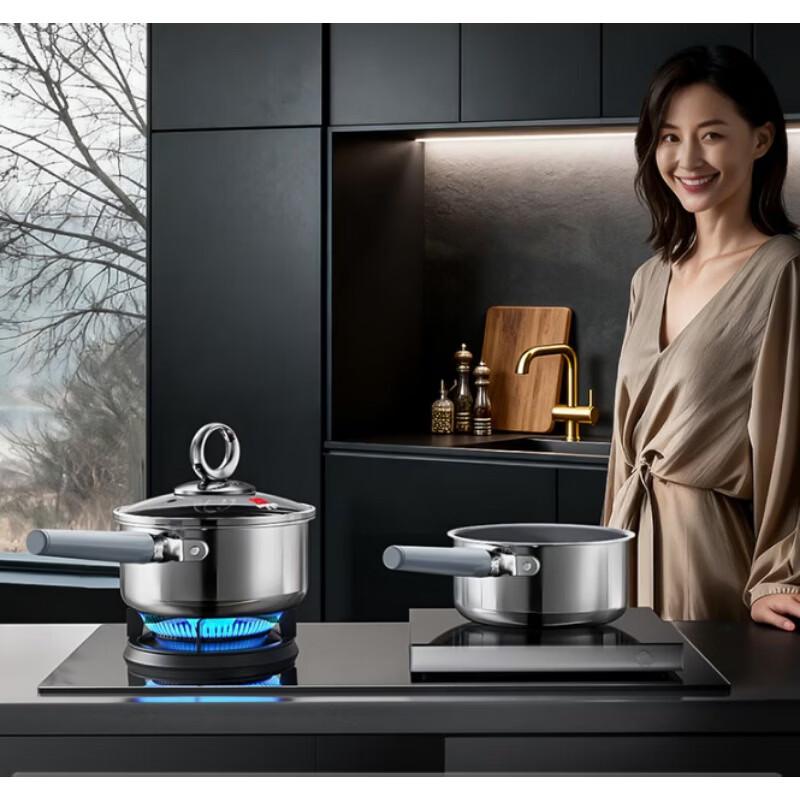 Непригорающая молочная кастрюля Sanhe 99-Titanium, 18 см