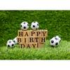 Football Theme Birthday Backdrop Photocall Green Grass Boy Baby Children Family Background Photography Photo Studio Photozone