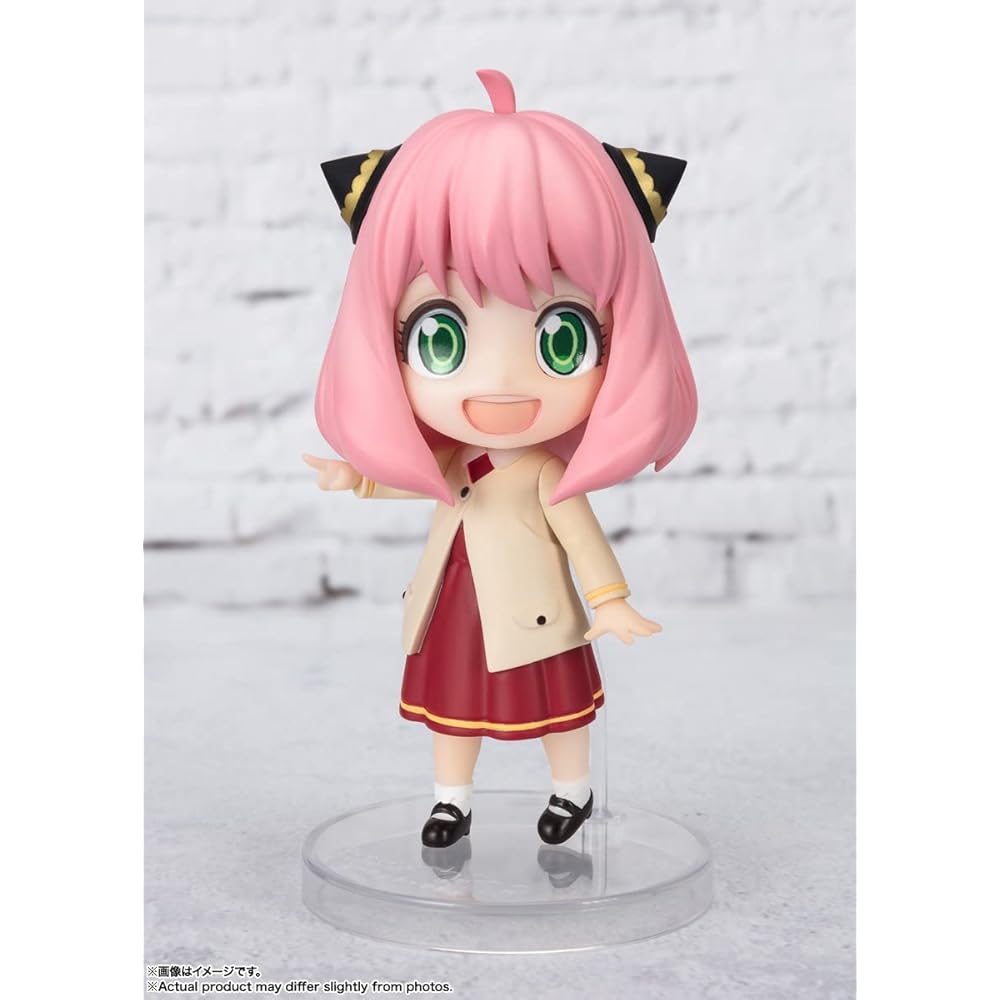 TAMASHII NATIONS Figuarts Mini SPY×FAMILY Anya Forger 80mm Painted Action Figure ABS PVC