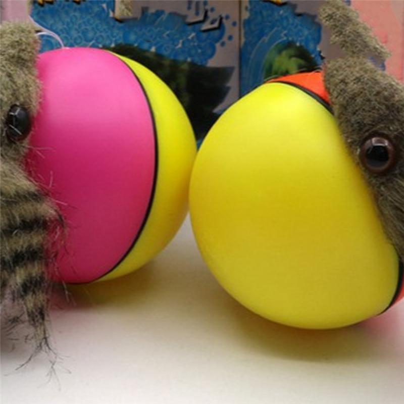 M-Modern-Electric Beaver Ferret Rolling Ball For Dog And Cat Interaction, Pet Chasing , Agility Training Supplies