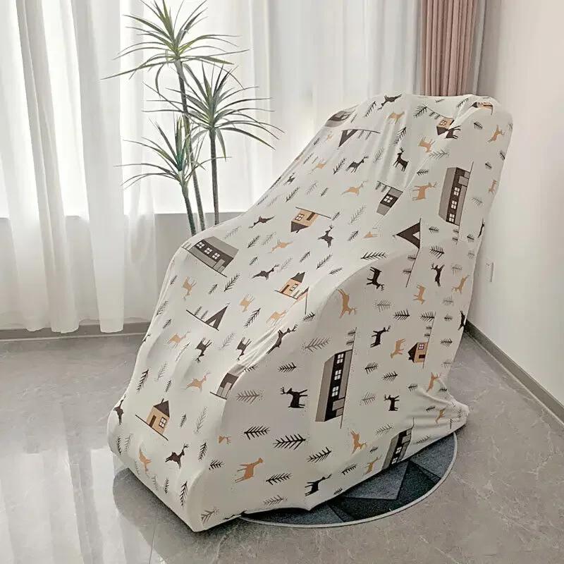 Big Size Elastic Massage Chair Cover All-Inclusive Lying Chair Sofa Dust Cover Elastic Sunscreen Anti-scratch Washable New