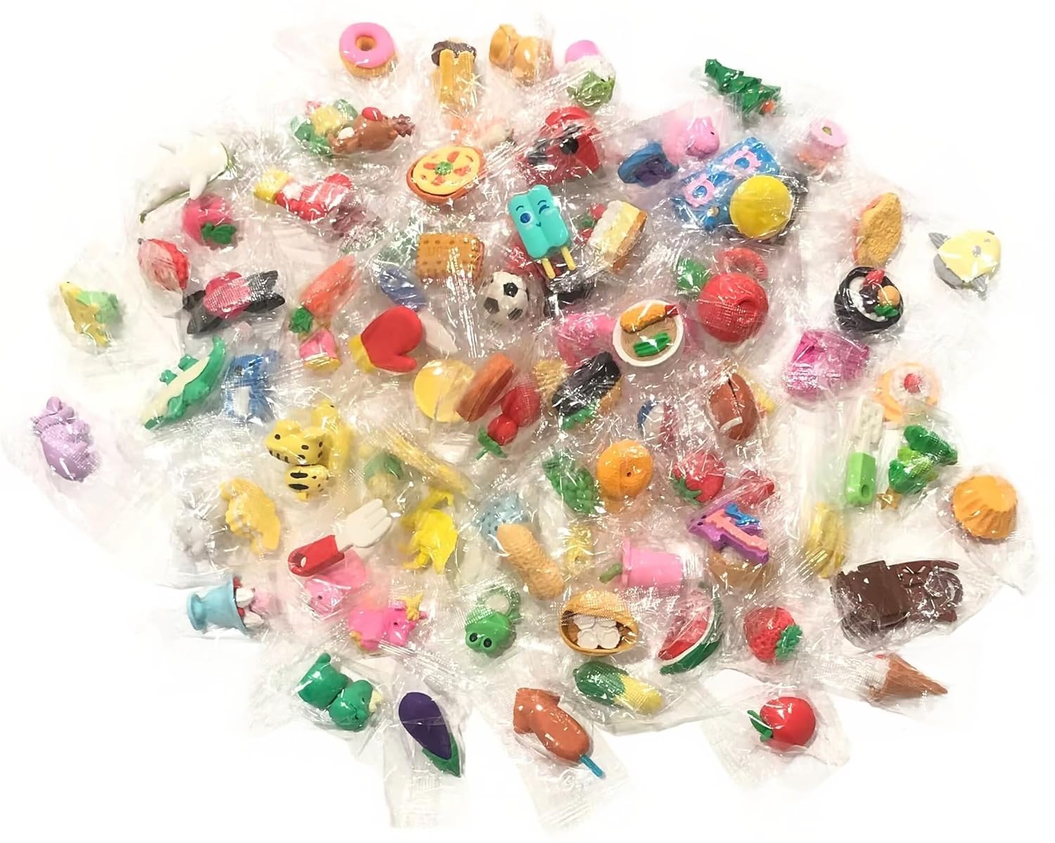 

Audiofan Cute Animal Pencil Erasers Mini Puzzle Kids Puzzle Party Gift Elementary School Fun Set Souvenir Class Prize Carnival Gift School Supplies