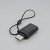 Fekete arany védhető USB 3.0 Type-C OTG Adapter Type C USB C dugasz-alj átalakító függő kötélgyűrűvel USBC csatlakozóhoz