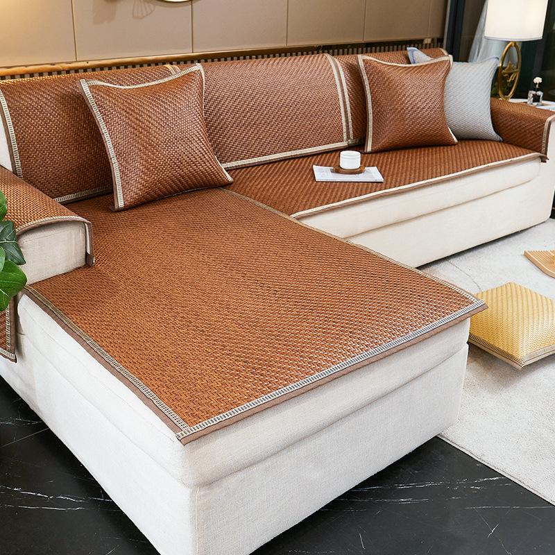 Rattan Mat Sofa Mat Summer Sofa Cushion New Seat Cushion Sofa Cushion Cover Cover Cloth Cushion Cushion Simple