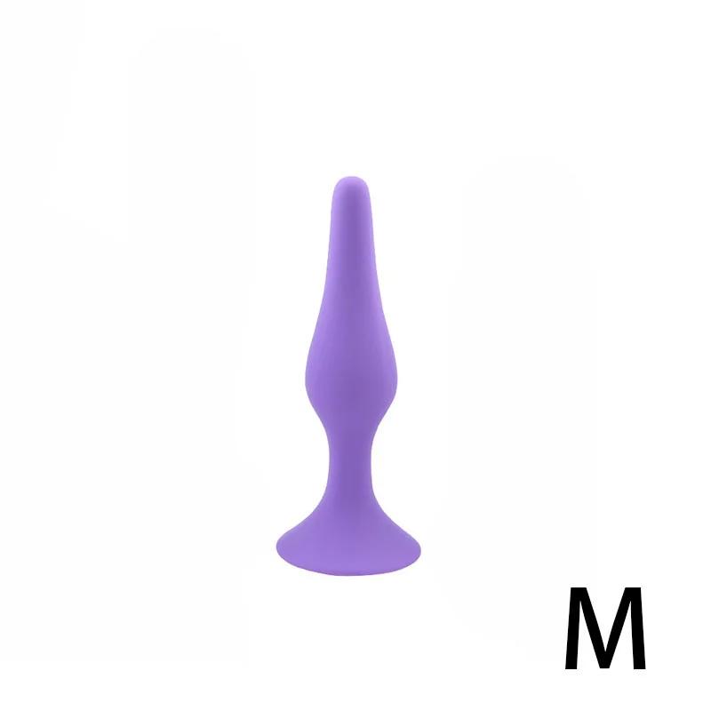 S/M/L/XL Silicone Anal Plug Butt Plug Anus Stimulation Prostate Massage Sex Toys for Women Men Gay Anal Dilator Sex Products
