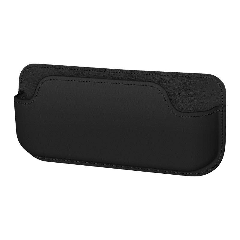 Sunglass Holder For Car, Multi-Functional Stick-On Glasses Storage Box, Seat Gap Organizer With Small Item Storage