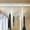Bag Storage Tool Wardrobe Storage Multifunctional Clothes Rack Traceless Hanging Bag Rack Hat Hanging Hook-1-5Pcs