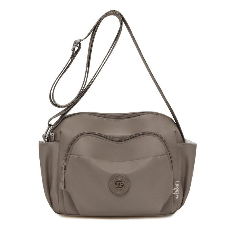 Women's Casual Shoulder Bag Trend Solid Color Oxford Waterproof Simple All Stylish Crossbody Bag