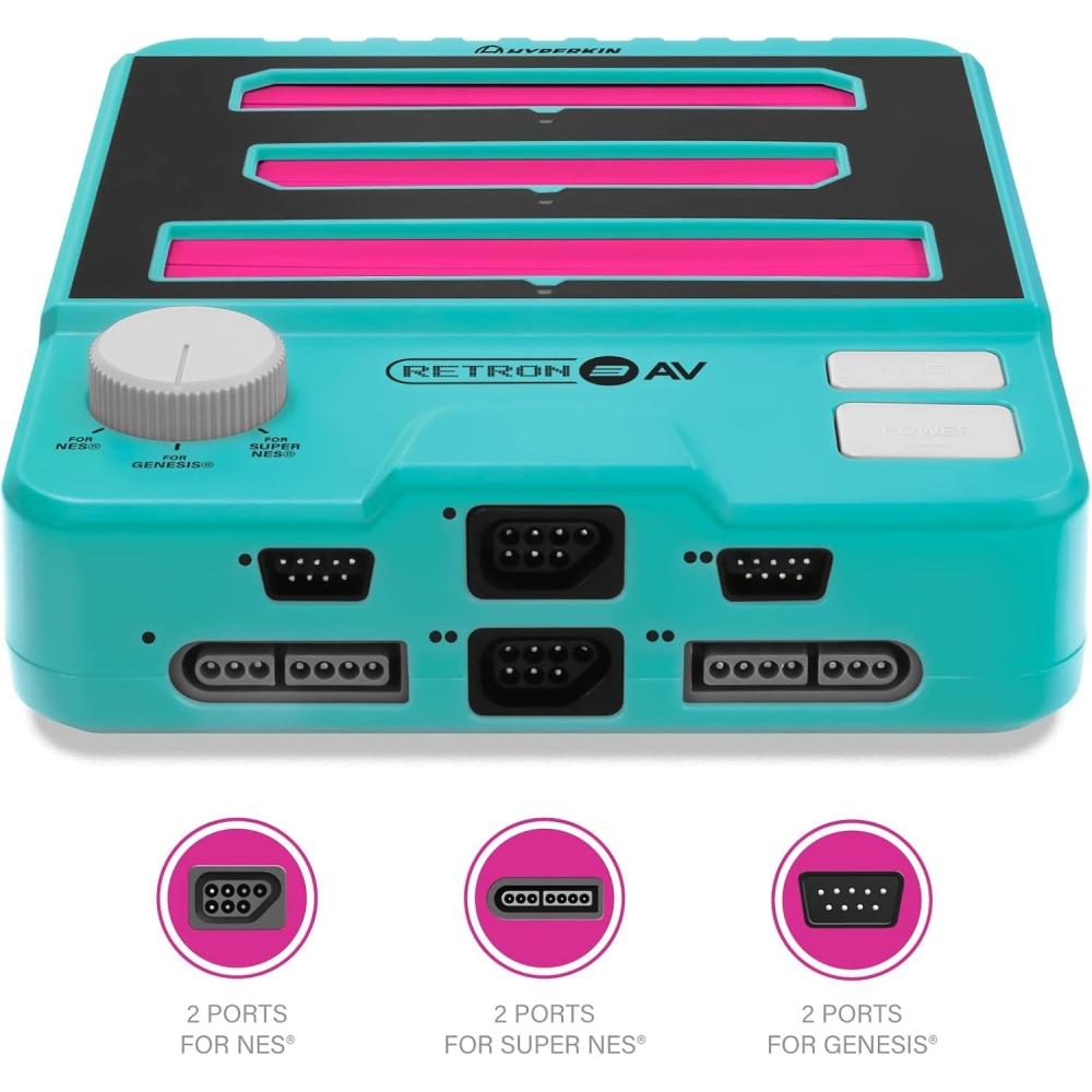 Hyperkin Hyper Beach Retron 3 Av Console For Nes  sNes  geNesis 