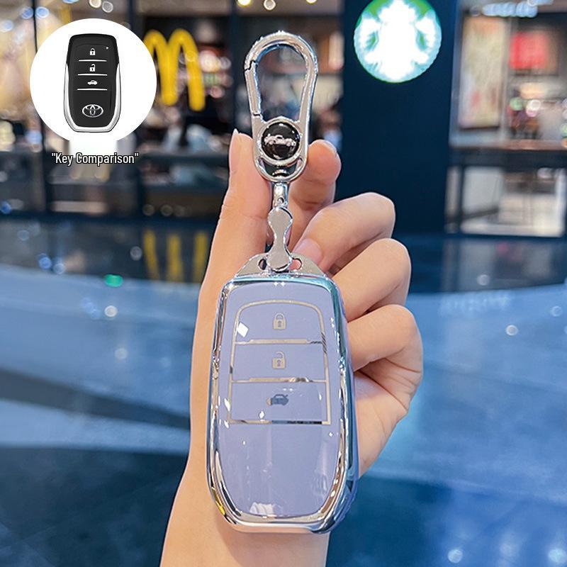 Toyota Schlüsselabdeckung Kompatibel mit Corolla, Camry, Levin, RAV4, Venza, Avalon und Fenglanda