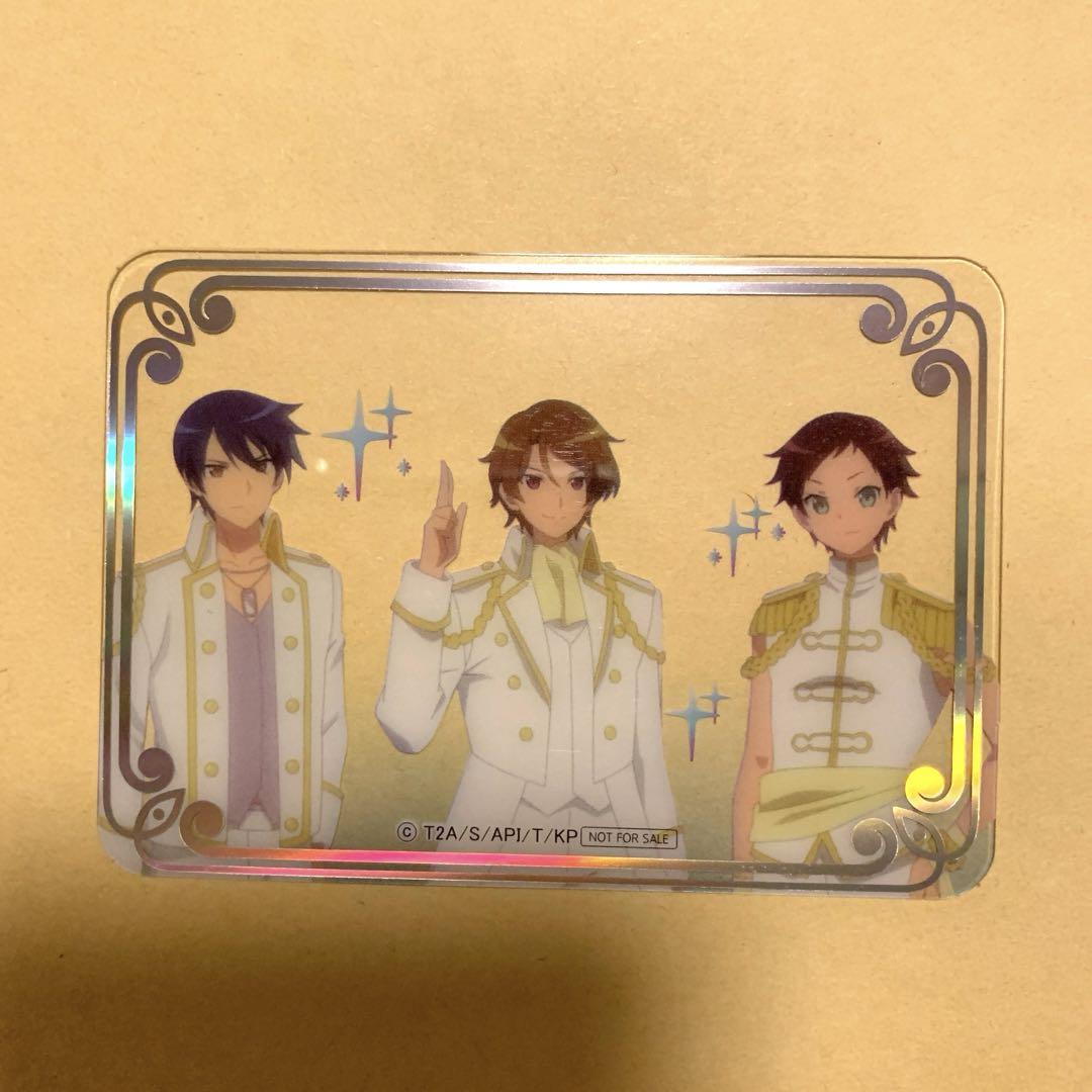 

[USED] King & Prince Kintsua Korea admission bonus clear card