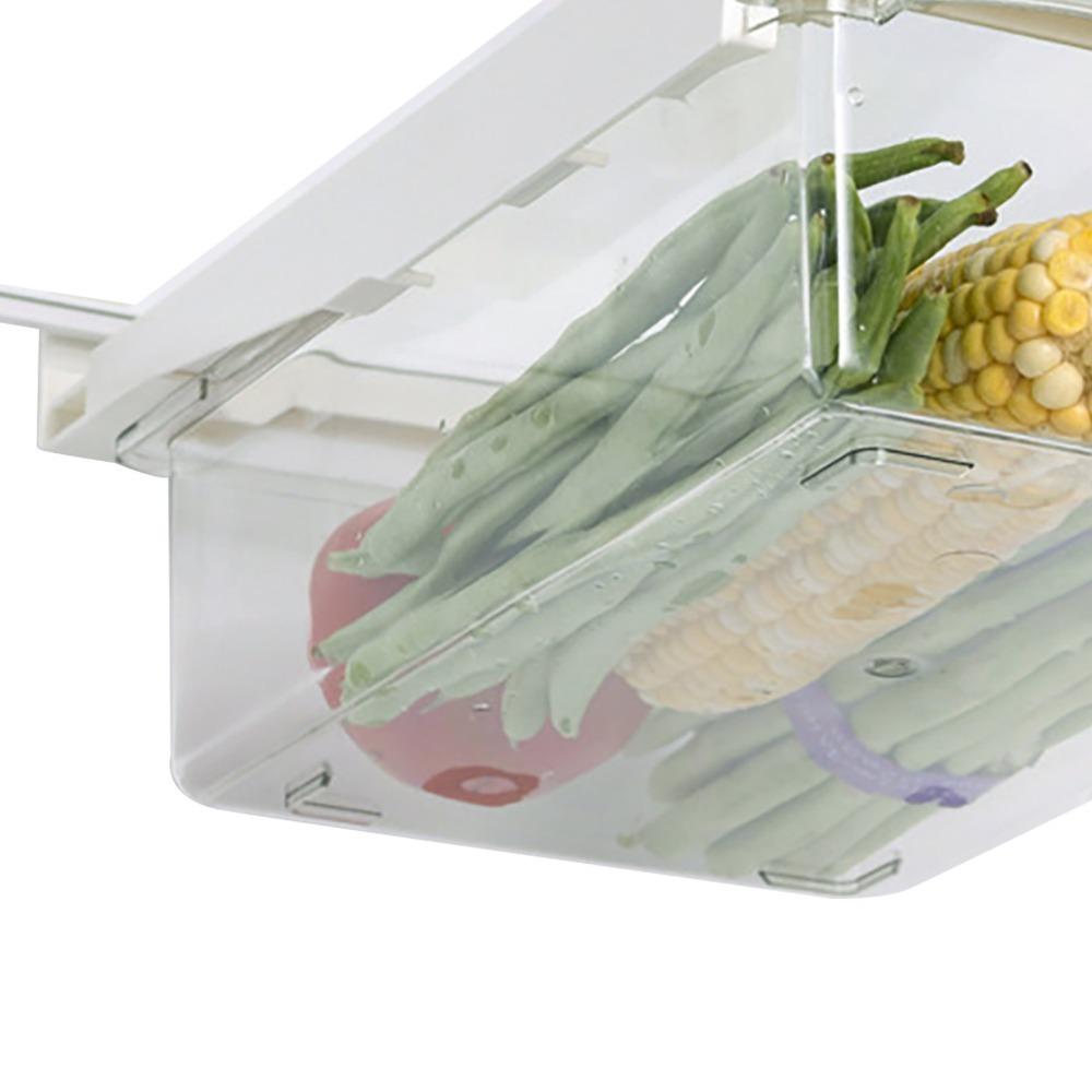 Stackable Fridge Storage Bin Plastic Freezer Storage Basket  Food Storage