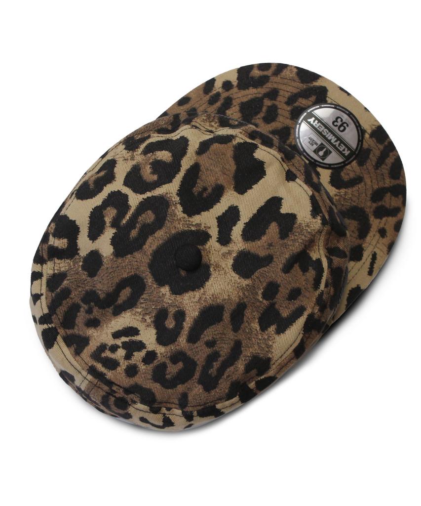KEYMISERY Whisper Pillbox Cap (Leopard)