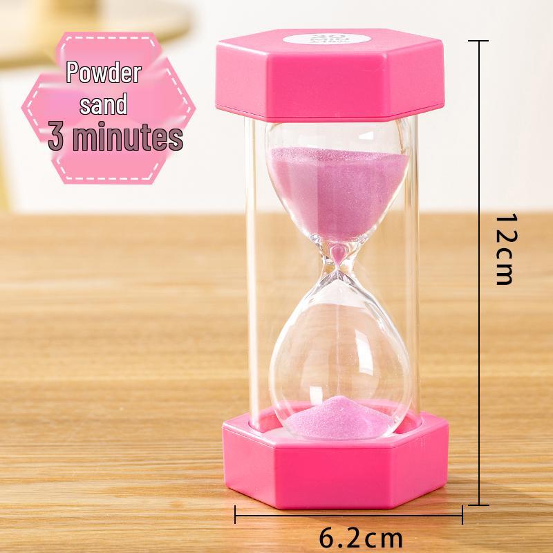 45-Minute Drop-Proof Hourglass Timer for Kids - Toothbrushing and Time Management Tool