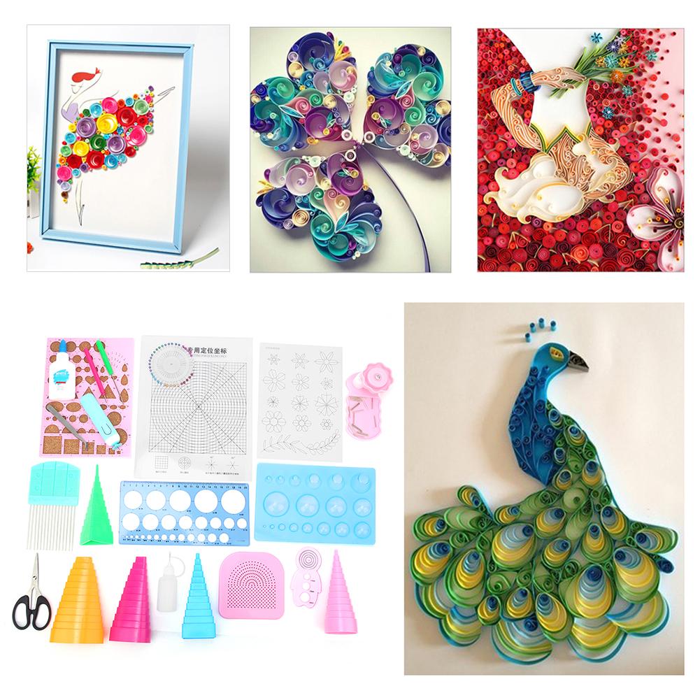 24pcs Paper Quilling Tool Complete Set Electric Paper Curling Pen Crimper  Paper Craft( )