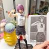 Chainsaw Man Reze Model Devil Figures Static Statue Figurine Double Headed Sculpture Can Be Replaced Desktop Ornament Model Toys