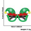 Handmade Plastic Colorful Christmas Glasses Perfect For Kids Featuring Cheerful Santa And Designs Reindeer