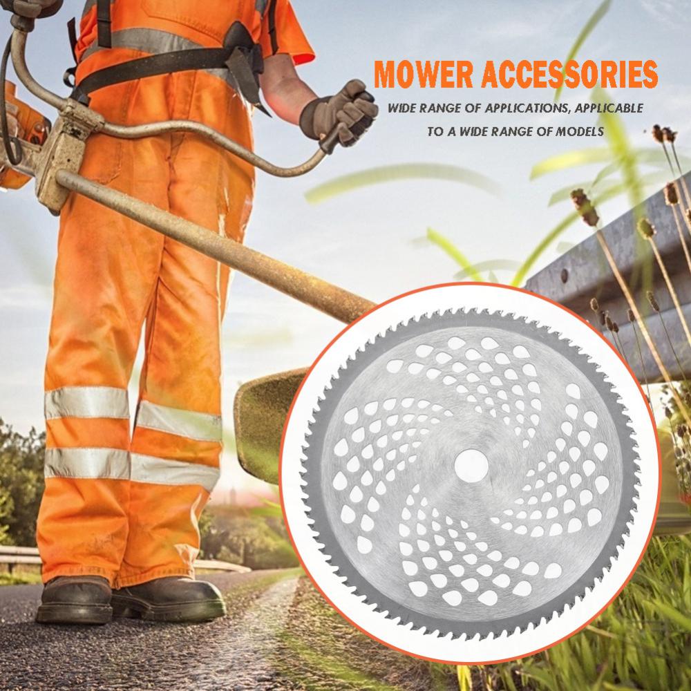 40T/60T/80T Alloy Brush Cutter Saw Blade Lawn Replacement Mower Circular Grass Cutter Brush Saw Blade Cutting Grass Gardening
