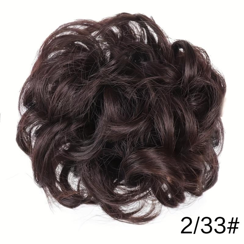 

Синтетический коготь в шиньоне кудрявый небрежный пучок для волос для женщин резинка для волос накладные волосы аксессуары для волос на Хэллоуин Рождество