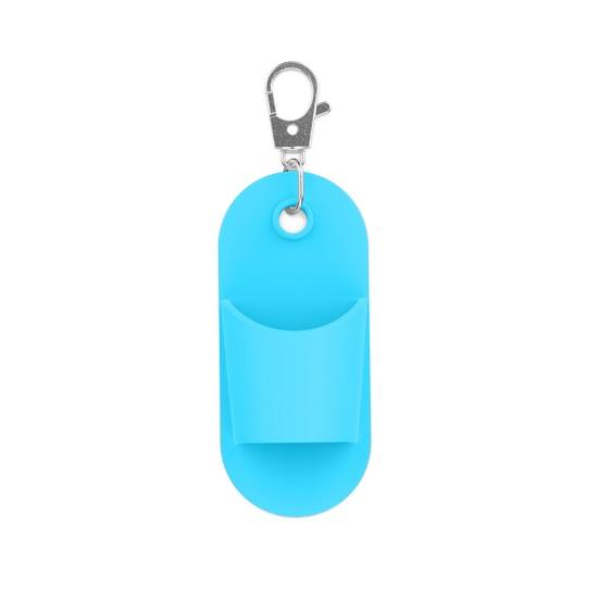 Silicone Lipstick Keychain Holder Bright Colors Lipstick Holder Bag Charm Keyring Easy Bag Attachment