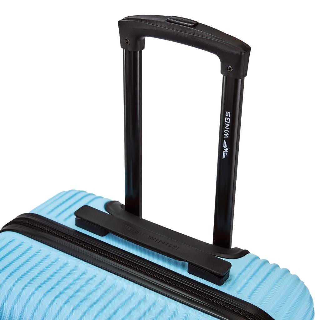 Large Wings Pc Eco Jackdaw 28" Light Blue Suitcase