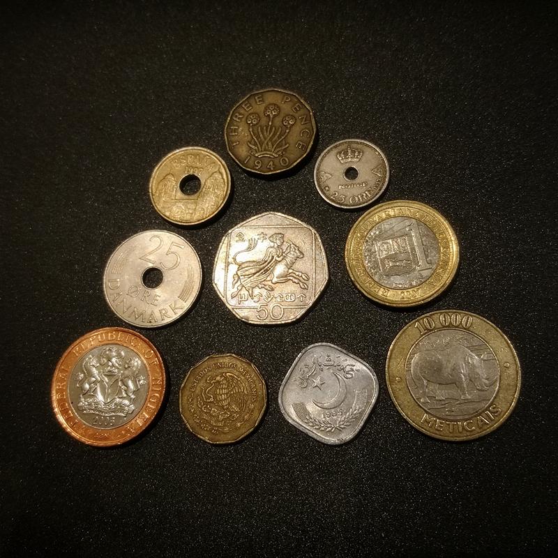 50 Different World Coins Collection - No Duplicates! Educational Gift For Kids & Collectors
