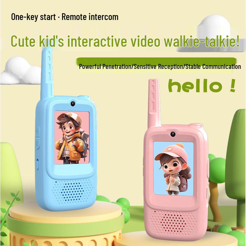 Children's Wireless Mini Video Intercom Toy - Parent-Child Interactive Birthday Gift