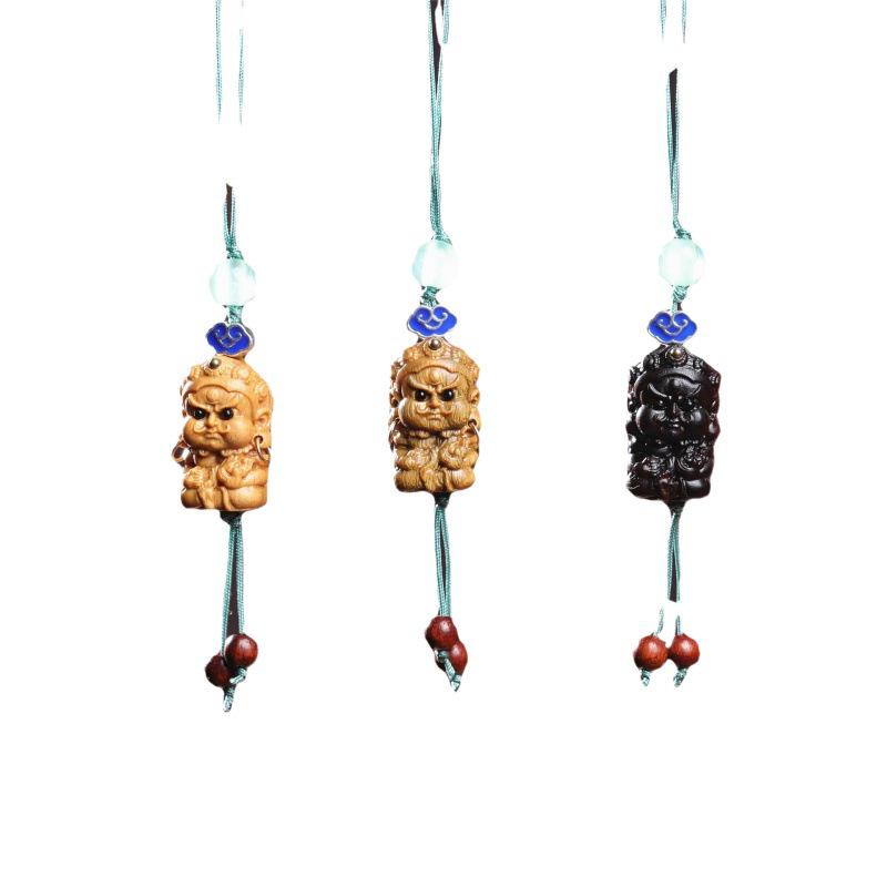 Creatieve Gele Telefoonbedel Hanger Sleutelhanger Ornament Cadeau