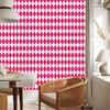 Harlequin Diamonds Wallpaper Pink and White for Living Room and Bedroom 50x1000