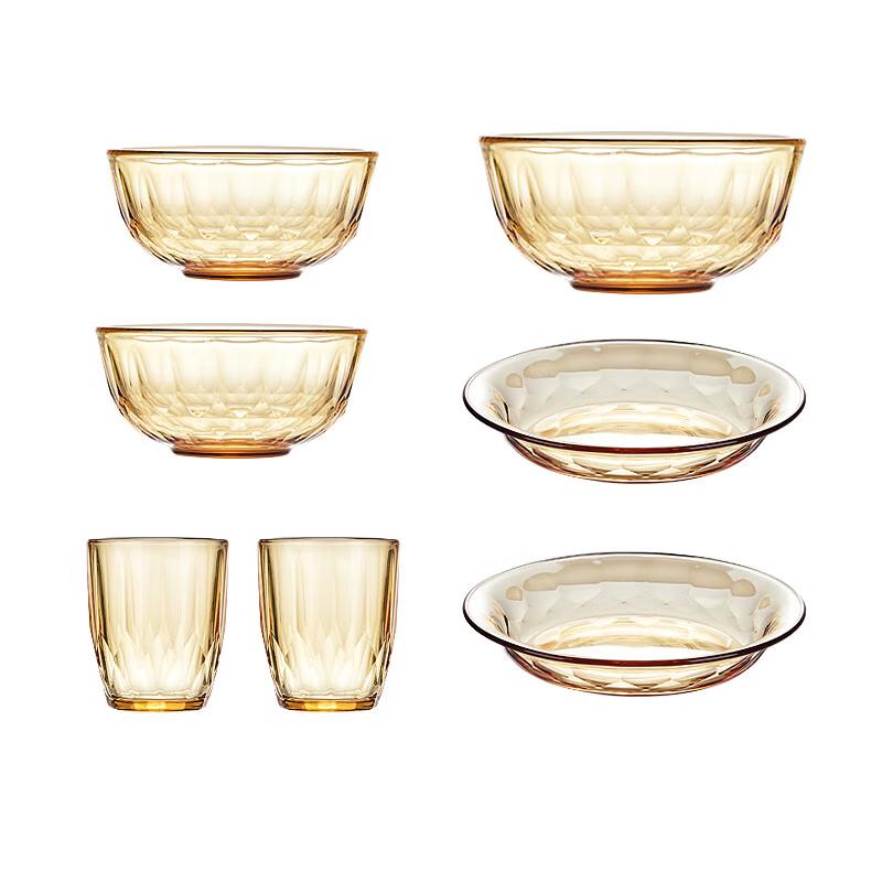 MIEIVC M-CJ007 Seven-Piece Glass Tableware Set
