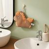 Super Absorbent Lucky Horse Hand Towel Hanging Absorbent Towel Cute Handkerchief Cloth  Bathroom