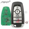 jingyuqin 433.92/434/868/902Mhz Remote Car Key For Ford Edge Explorer Expedition Fusion Mondeo F150 F250 Mustang Smart Keyless