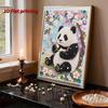 Pearl Painting Kit The Panda Under The Tree Frameless Handicraft DIY Bedroom Decoration Living Room Wall Art Room Decoration Art Craft Decoration