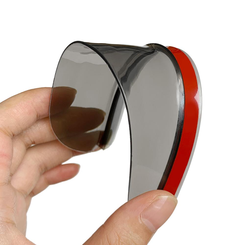 

2 шт. Автомобильные дождевые козырьки из углеродного волокна, дождевая накладка на зеркало заднего вида, самоклеящийся солнцезащитный козырек, инструменты для четкого обзора, автомобильные зеркальные аксессуары прозрачный черный