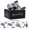 Sougayilang Kołowrotek do rzucania przynęty Carbon Drag Bass Fishing Reel