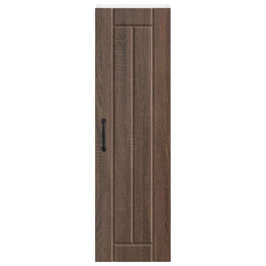 Wall Mounted Cabinet LUCCA Brown Oak 30 X 31 X 100 Cm Particleboard