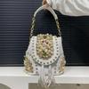 Women's Diamond Bag Elegant Evening Bag Fringed Backpack Light Luxury Crossbody Fashion