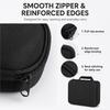 EVA Mini Storage Bag Durable Shockproof Zipper Carrying Case for Keys Memory Cards Daily Commute Use