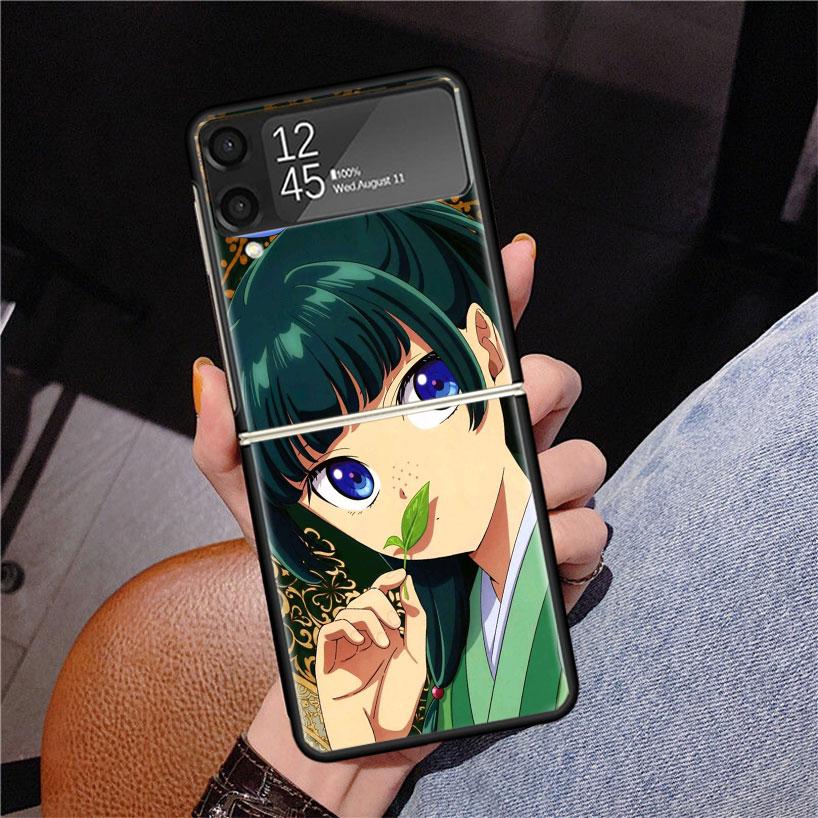 A-Apothecary D-Diaries Anime Phone Case For Samsung Z Flip 7 6 5 4 3 Galaxy ZFlip7 ZFlip6 ZFlip5 ZFlip4 ZFlip3 5G Print Cover