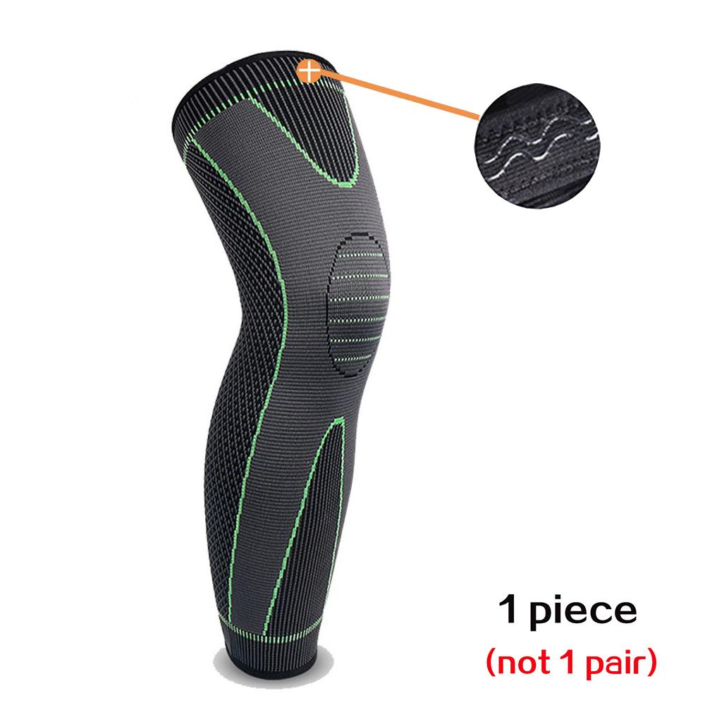 

1 предмет, компрессионные рукава на всю ногу, спортивные наколенники, защита для тяжелой атлетики, артрита, волейбола, бега, футбола M