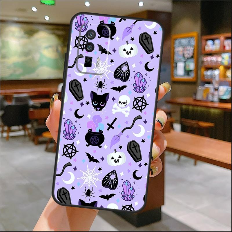Pastel Goth Witchy Case For Xiaomi 15 14 Ultra 13 11T 12T 13T 14T Pro POCO X7 Pro X3 X5 X6 M6 F5 F6 Pro Cover